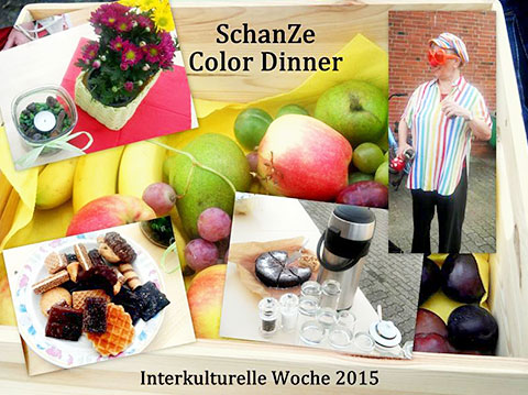Color Dinner Collage